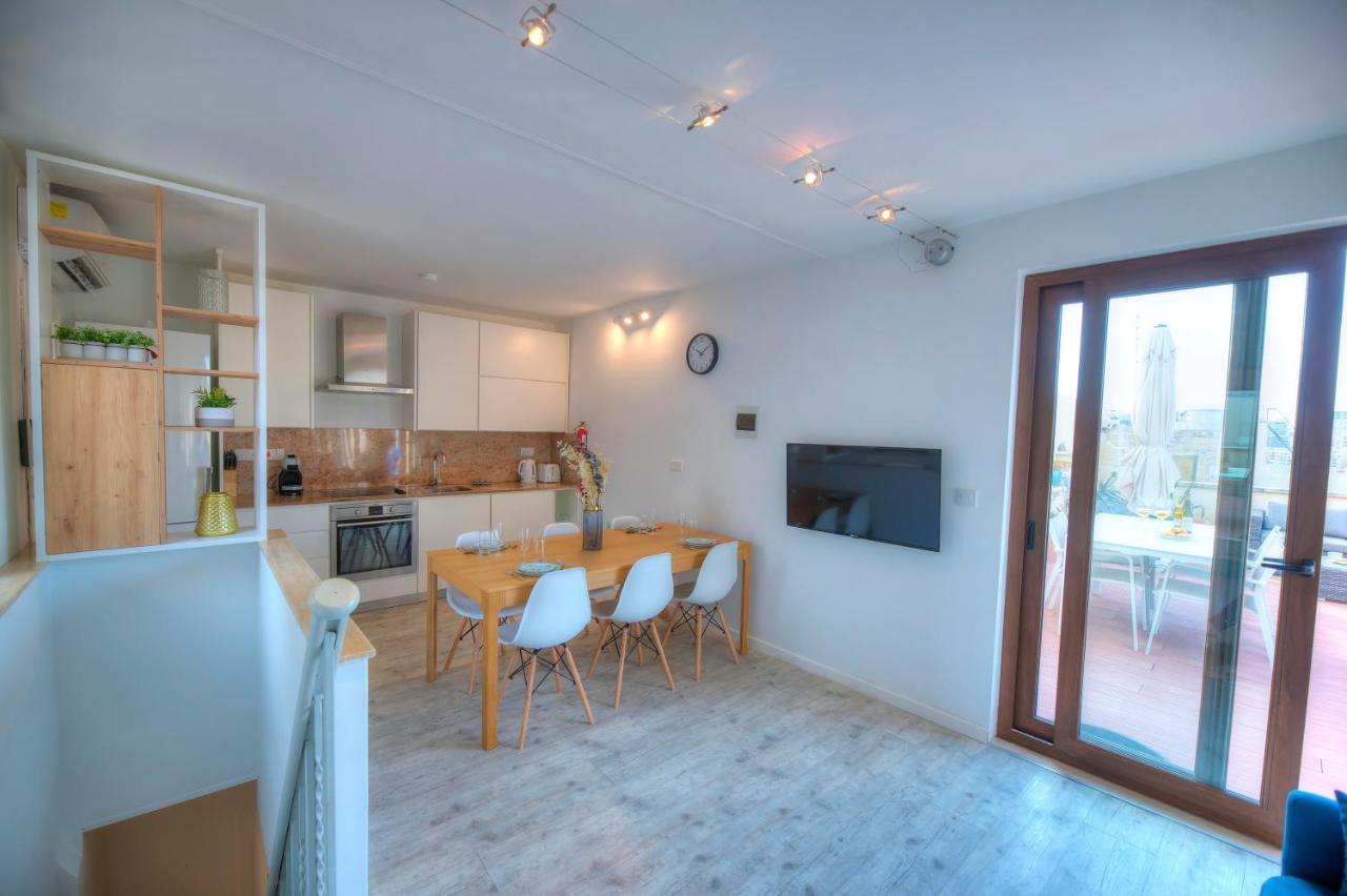 Comfy 1 Bedroom - Sun Terrace & Sea Views Gbuh1-1 Valletta Exterior foto